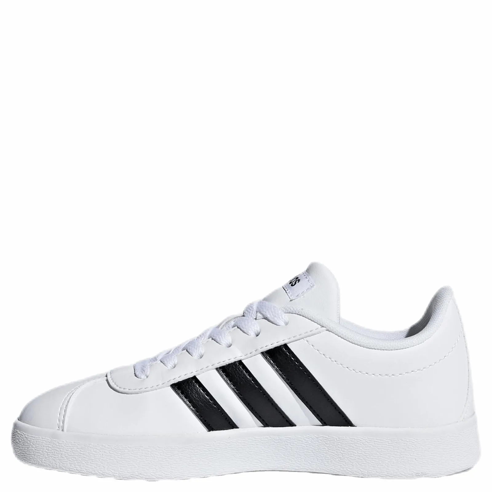 Barn adidas VL Court 2.0 Shoes Cloud White / Core Black / Cloud White
