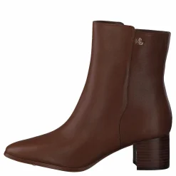 Lauren Ralph Lauren Wendey-boots-bootie Deep Saddle Tan