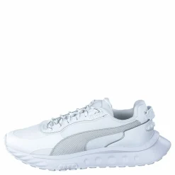 Puma Wild Rider Grip Ls White-gray Violet