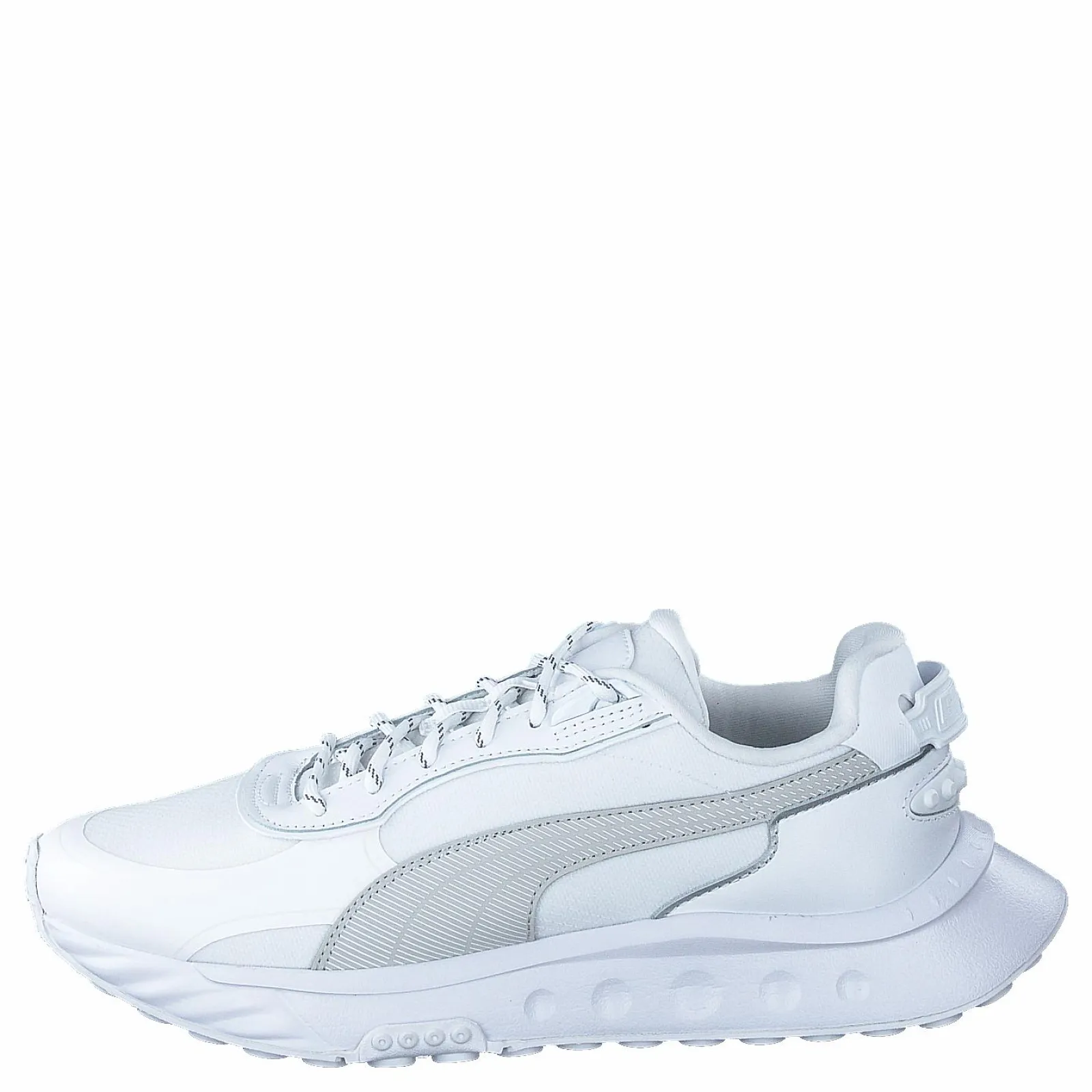 Puma Wild Rider Grip Ls White-gray Violet