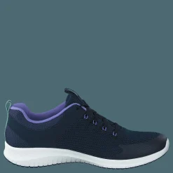 Skechers Womens Navy Purple