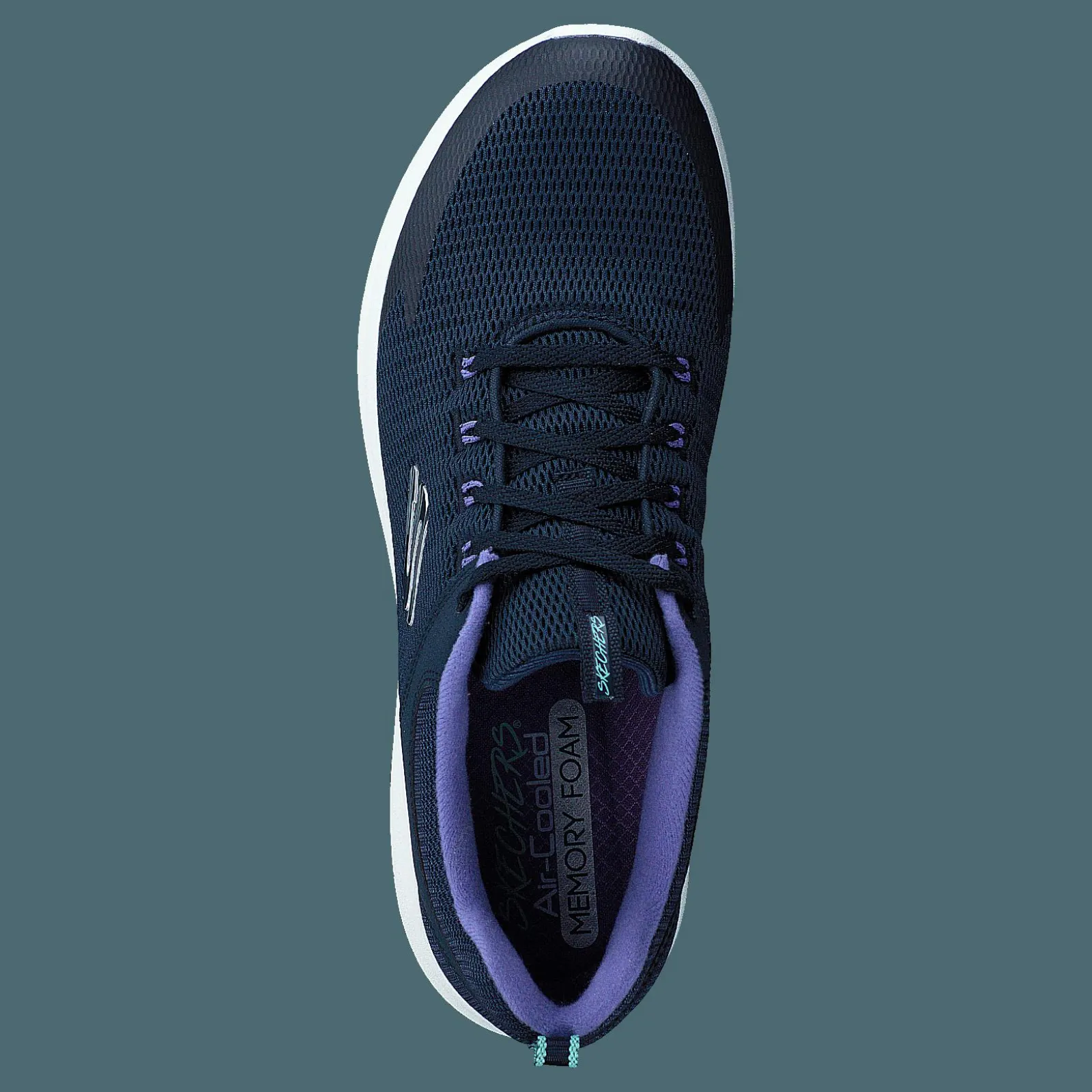 Skechers Womens Navy Purple