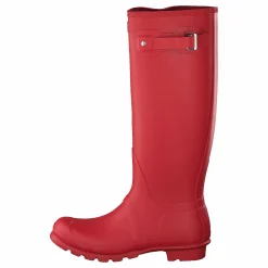Hunter Women's Original Tall Military Red