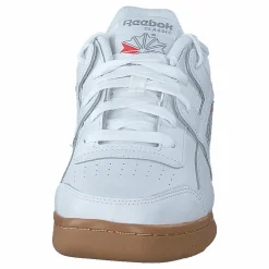 Reebok Classic Workout Plus White/carbon/red/roy