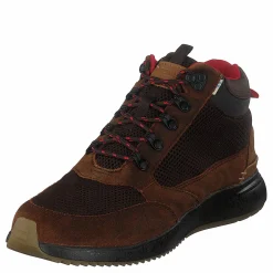 Toms Wp Brn Distress Leat Mn Skully Brown