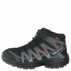 Barn Salomon Xa Pro 3d Mid Cswp K Black/stormy Weather/cherry To