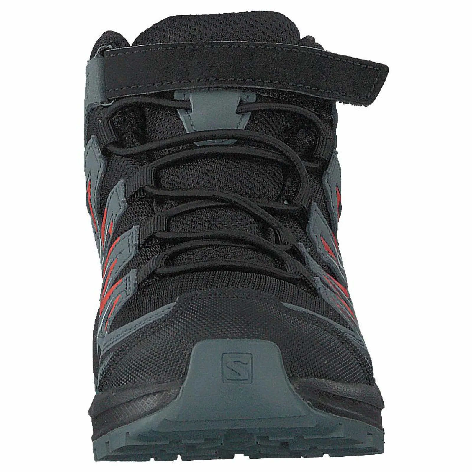 Barn Salomon Xa Pro 3d Mid Cswp K Black/stormy Weather/cherry To