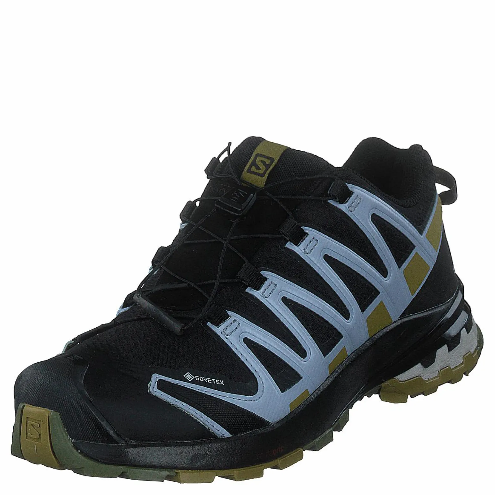 Salomon Xa Pro 3d V8 Gtx W Black/green Moss/zen Blue