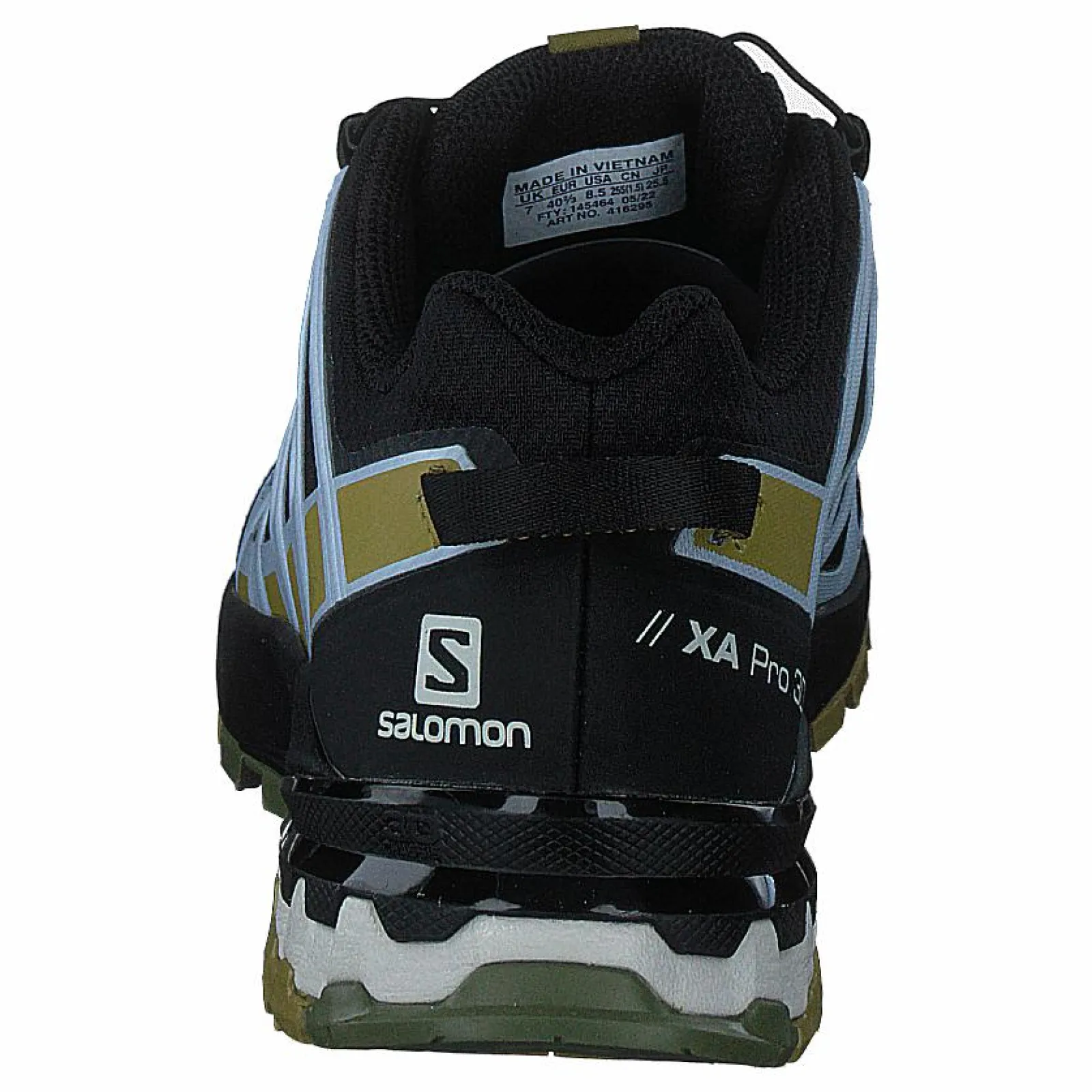 Salomon Xa Pro 3d V8 Gtx W Black/green Moss/zen Blue