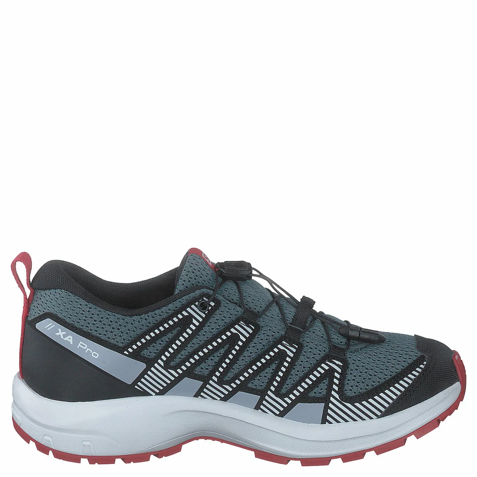 Barn Salomon Xa Pro V8 J Stormy Weather/zen Blue/goji B