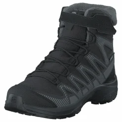Barn Salomon Xa Pro V8 Winter Cswp J Black/phantom/quiet Shade