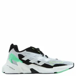 adidas X9000L4 Shoes Crystal White / Cloud White / Screaming Green