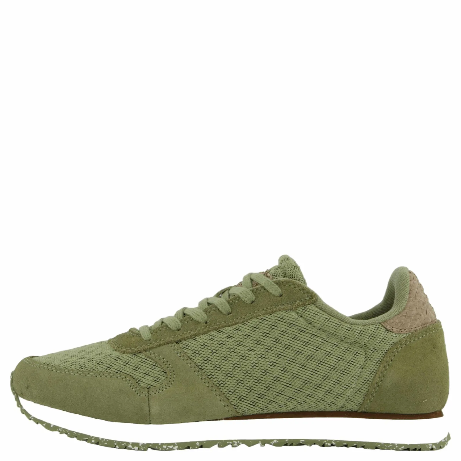 Woden Ydun Suede Mesh Ii Dusty Olive