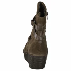 Fly London Yomo249fly Oil Suede/rug Sludge/olive