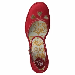 Fly London Yuna Lipstick Red