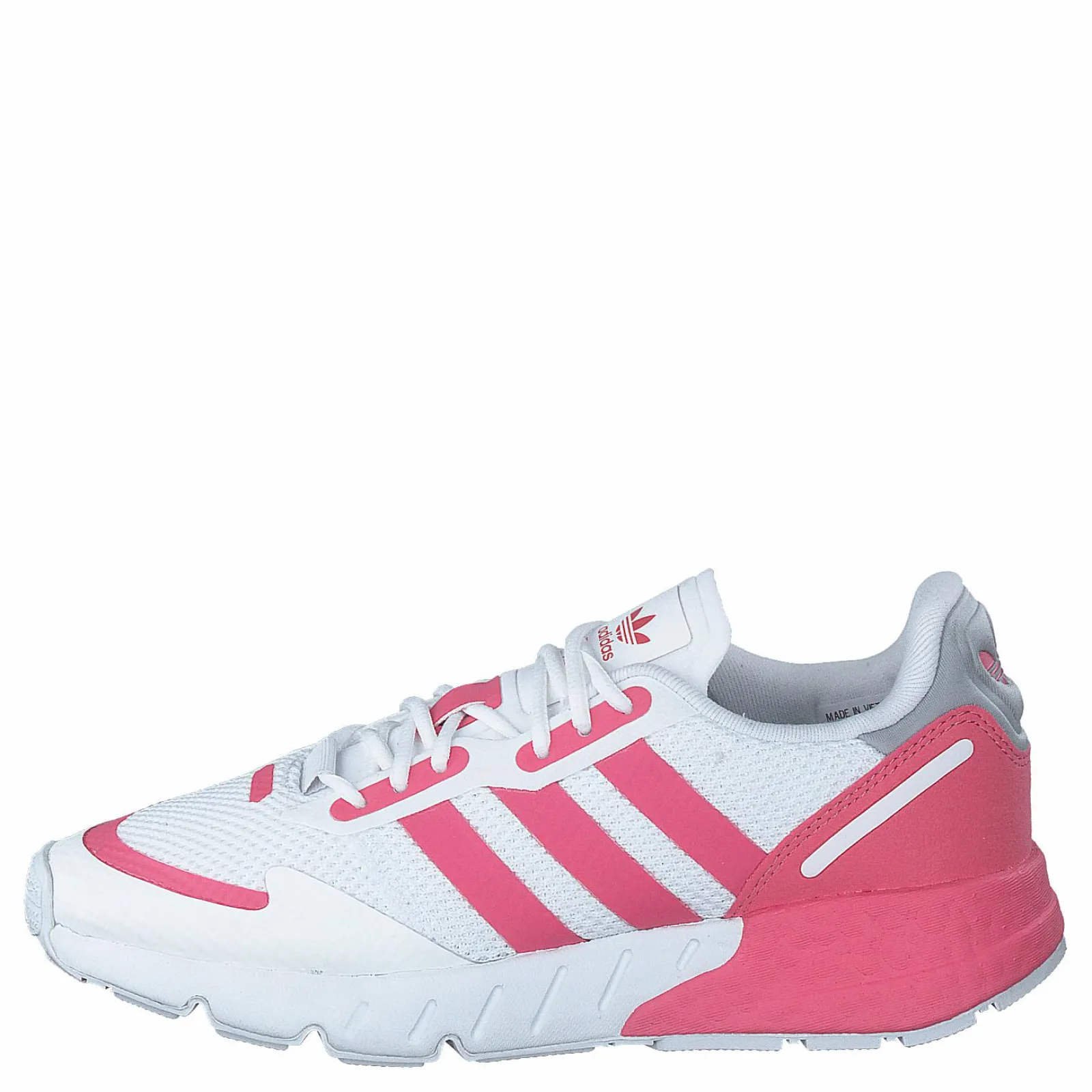 Barn adidas Originals Zx 1K Boost J Cloud White / Hazy Rose / Halo Silver