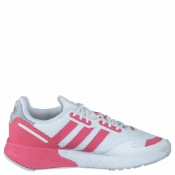 Barn adidas Originals Zx 1K Boost J Cloud White / Hazy Rose / Halo Silver