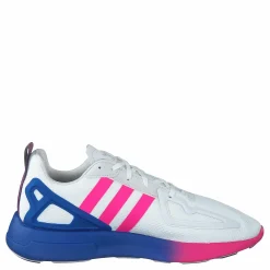 adidas Originals Zx 2k Flux W Crystal White/shock Pink/blue