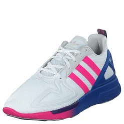 adidas Originals Zx 2k Flux W Crystal White/shock Pink/blue
